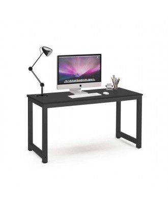 Computer Desk Study Table Gaming Desk Movable Home Furniture Modern  Made of Wooden and Anti Rust Paint Steel Frame for Office Outdoor Gaming Room