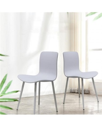 Dining room chair plastic design chairs 58x 52x 56cm dining room chair chairs Scandinavian with floor protector for dining room living room kitchen