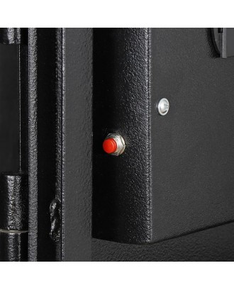 ZOKOP External Hinge Electronic Code Depository Security Safe Black